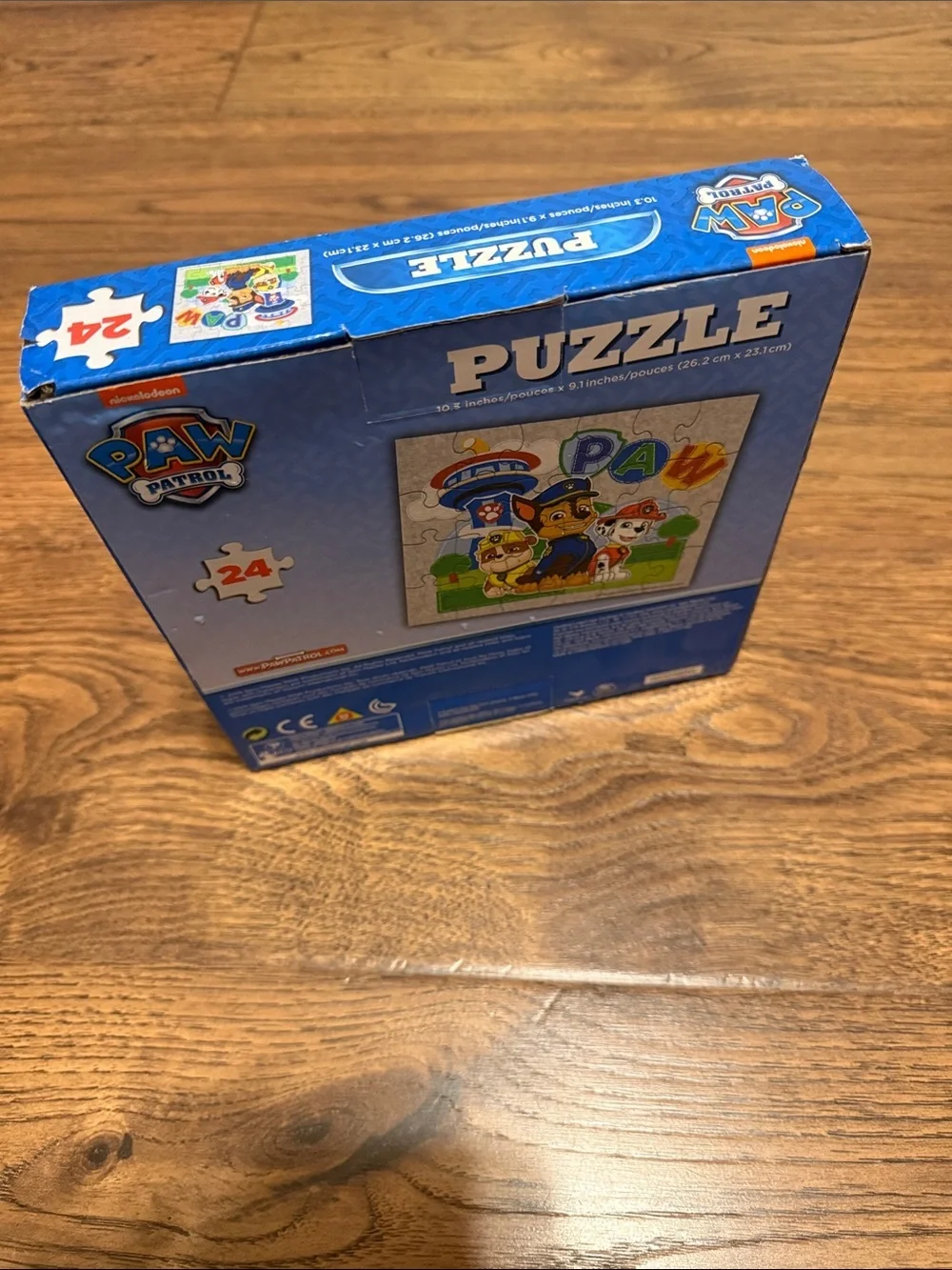 Paw Patrol Blue Box 24-Piece Kids Puzzle